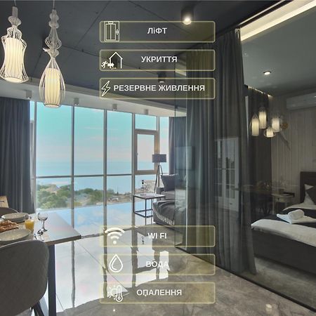 Gagarin Plaza Luxury Sea View Apartments Odesa Exterior foto