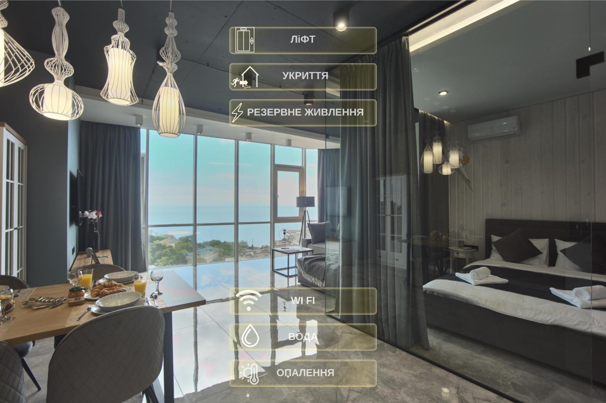 Gagarin Plaza Luxury Sea View Apartments Odesa Exterior foto