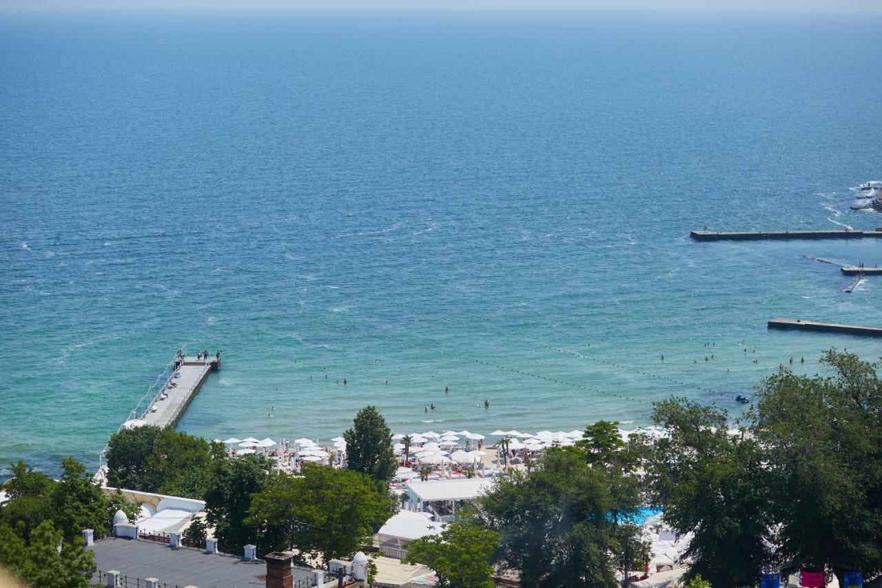 Gagarin Plaza Luxury Sea View Apartments Odesa Exterior foto